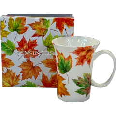 Maple Leaf Forever Crest Mug - McIntosh Fine Bone China